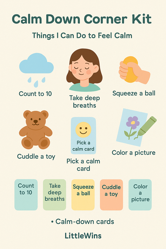 🌈 Calm Down Corner Kit