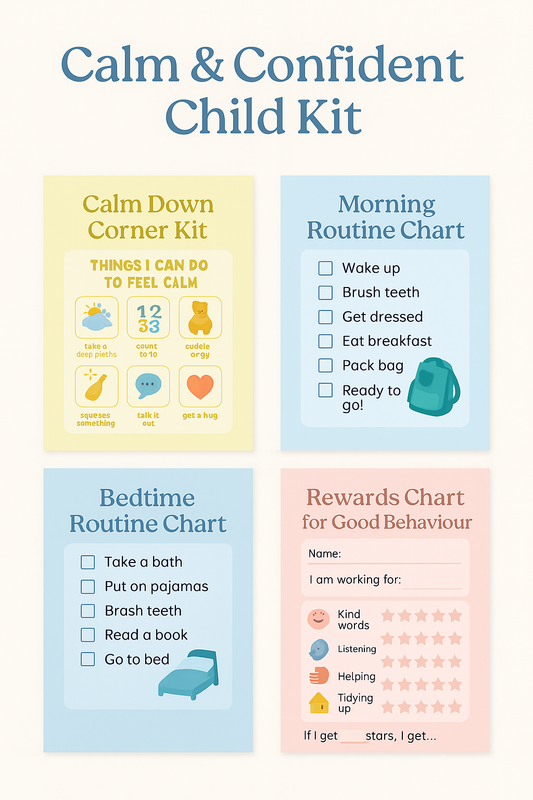 💛 Calm & Confident Child Kit (Printable)